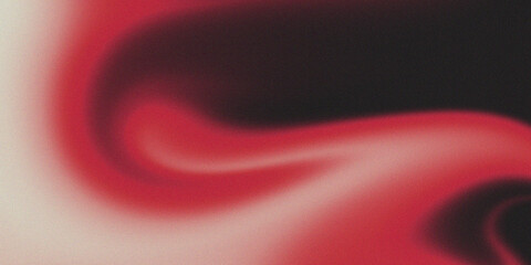 chroma grainy red and black gradient, gradient trendy blur background ,colourful background, liquid chameleon effect, style, light glow gradient red banner poster © Anastasia