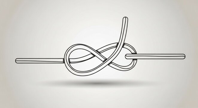 Knot illustration drawing