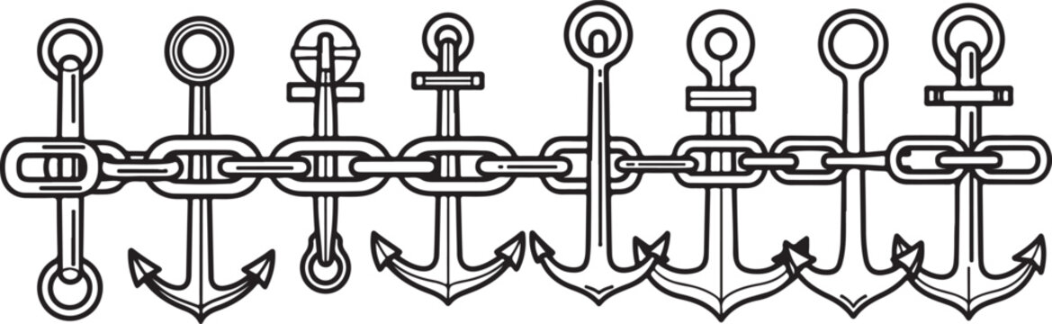 Hand-drawn illustration of a fascist salute with intricate figure details Vector