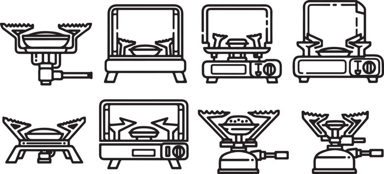 Various types of ancient throne chairs from different cultures and eras Vector
