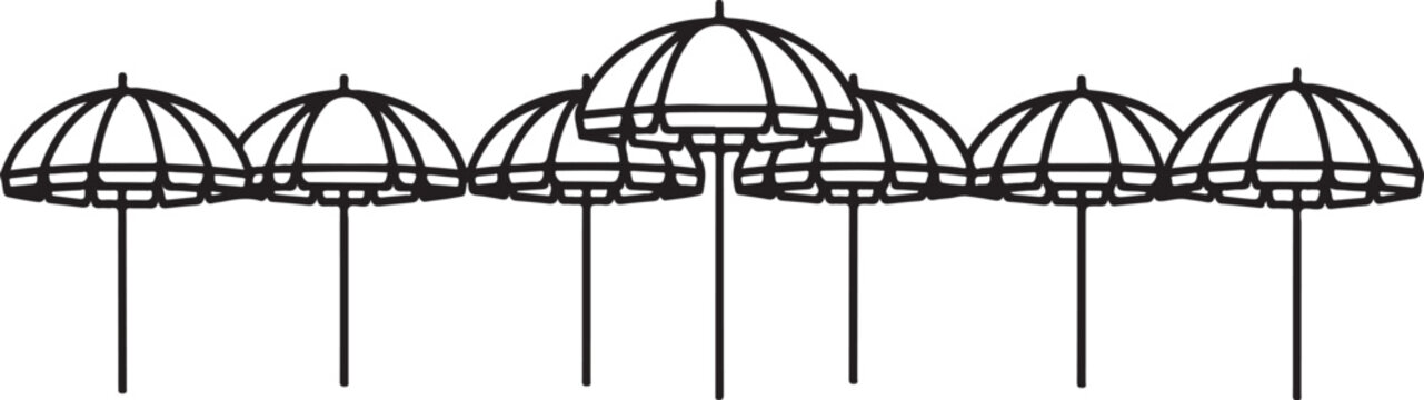 Skeletal structure of a mammalian quadruped with highlighted ribcage Vector