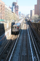 Naklejka premium NYC Subway