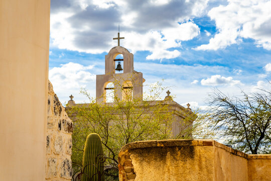 Mission San Xavier del Bac Historic Spanish Mission near Tucson Arizona