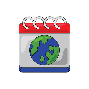 world health day symbol vector illustration