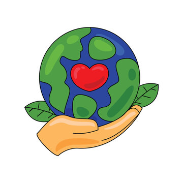 world health day symbol vector illustration