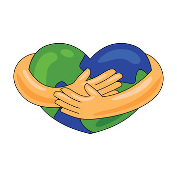 world health day symbol vector illustration
