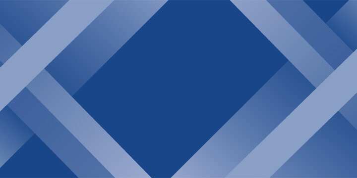 Abstract bacgkround blue and white gradient. Modern blue abstract rectangle box lines background for presentation design, banner, brocure, and business card
