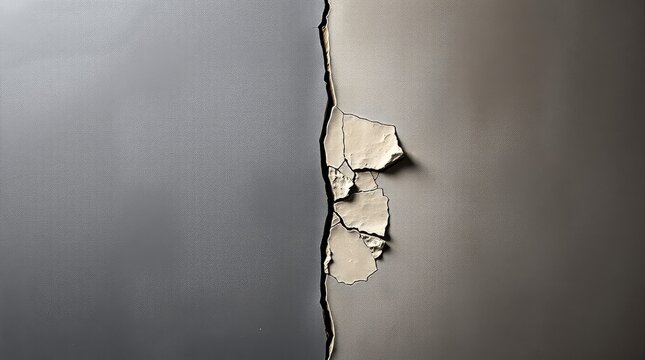 Economic polarization contrast background