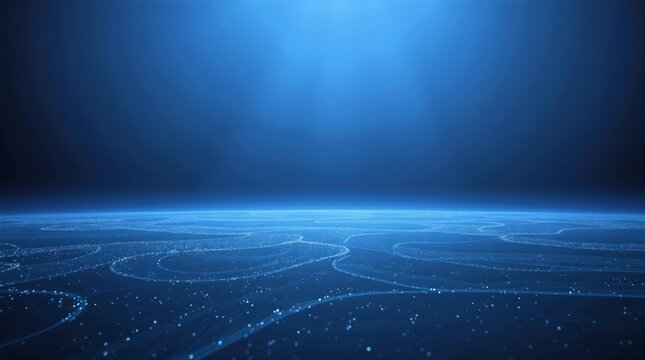 Boundary dissolution abstract background