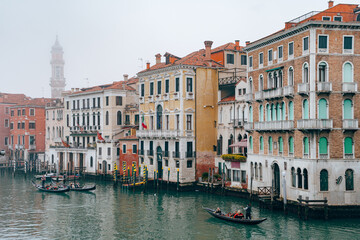 Obraz premium street view of venice, italy