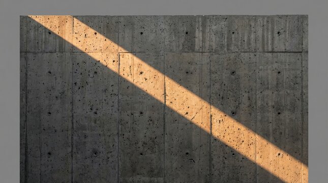 Industrial Concrete Texture with Sunlight Stripe