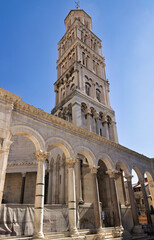 Fototapeta premium Cathedral of Saint Domnius in Split, Dalmatia, late summer