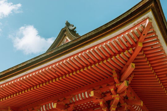 The most beautiful viewpoint of Kiyomizu Dera temple