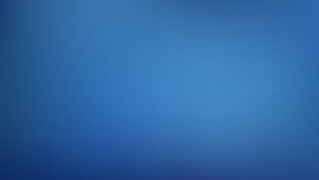 This simple blue background features a subtle gradient effect with a light grainy texture suitable for many creative design projects.