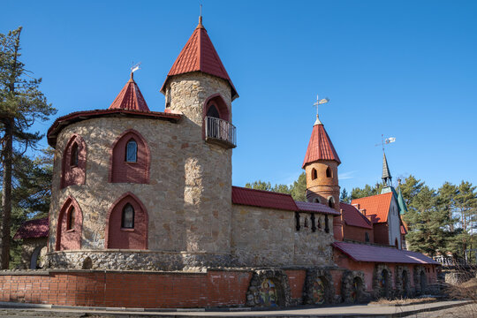 Children's fairytale town "Andersengrad". Sosnovy Bor, Leningrad region