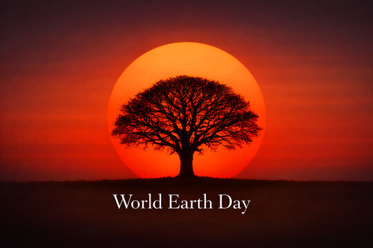 arth Day and World Earth Day concept focused on environment, sustainability, and protecting the planet Earth. Creative depiction of a green planet and globe symbolizing eco-friendly living, nature con