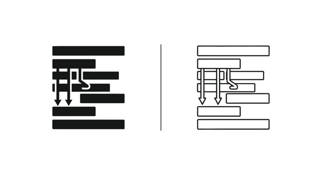 Modern Minimalist Barcode Scanner Design Solutions Vector