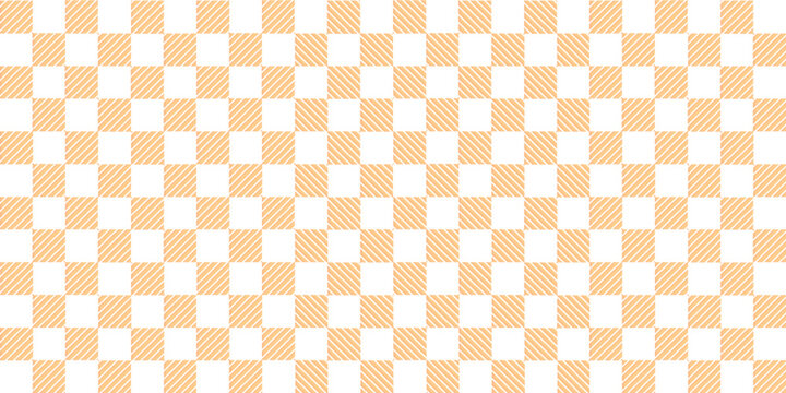 Gingham pattern background. Retro tablecloth texture. Abstract color full of Scott pattern. Pastel gingham seamless background for print on fabric. Vector art