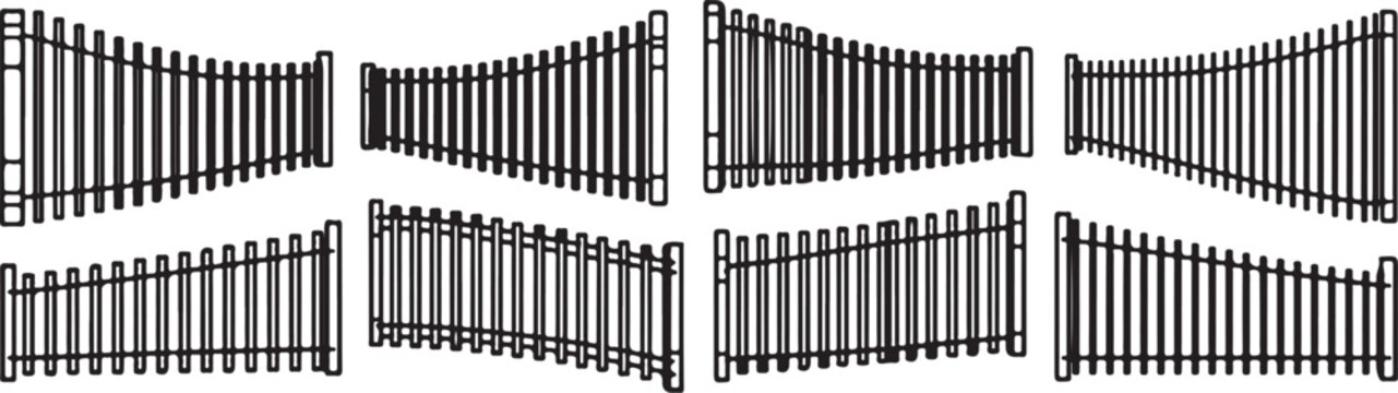 A complex circuit board design with multiple components and traces Vector