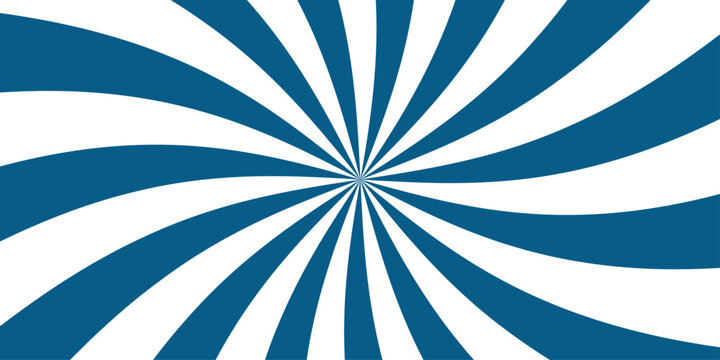 Sunburst pattern summer social banner. vector illustration pattern beam rays. Exploding star burst texture japanese radius cartoon pattern abstract background. Blue sunshine colorful vector background