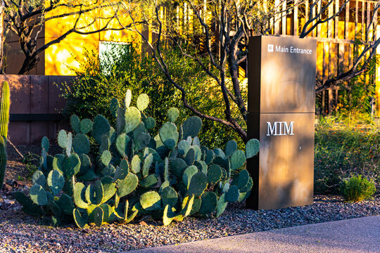 Musical Instrument Museum Entrance in Phoenix Arizona