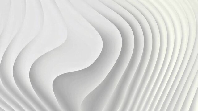 Gray layered topographic background with shifting monochrome paper cut shapes creating a deep abstract landscape.