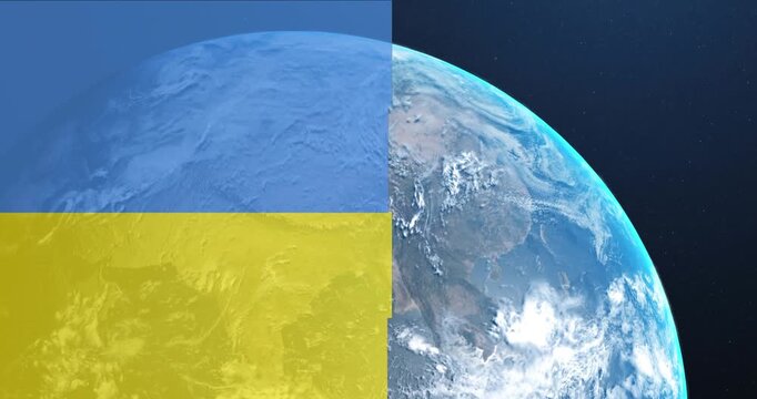 Animation of globe over play screen