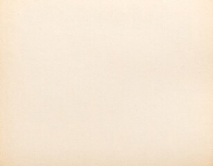 Fototapeta premium Plain cream-colored paper texture