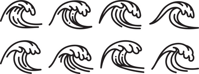 Obraz premium Intricate line art sketching of a single subject with variations Vector