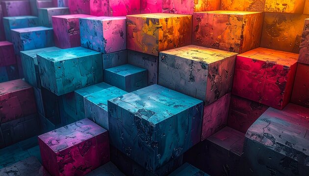 Colorful cubes