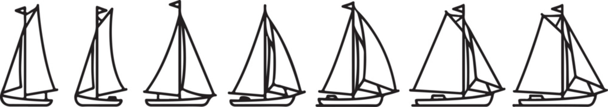 Evolution of the paper airplane design through various flight phases Vector