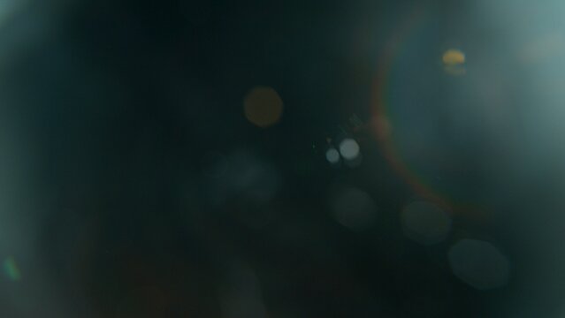 Real Lens Flare Reflections for Overlay or Transition
