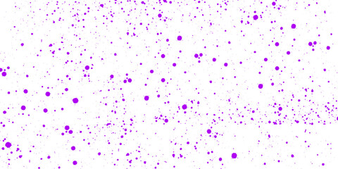 Naklejka premium Vibrant purple paint splatters on a transparent background with various sizes