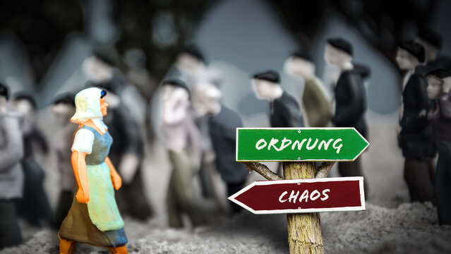 Signposts the direct way to order versus chaos