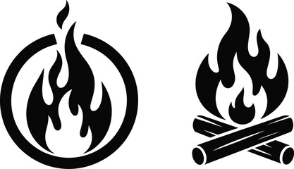 Black silhouette of a horse head with flowing mane and tail against white background flowing tail © Hey world