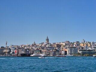 Fototapeta premium galata tower istanbul turkey