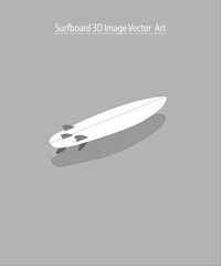 Surfboard Vector © Md