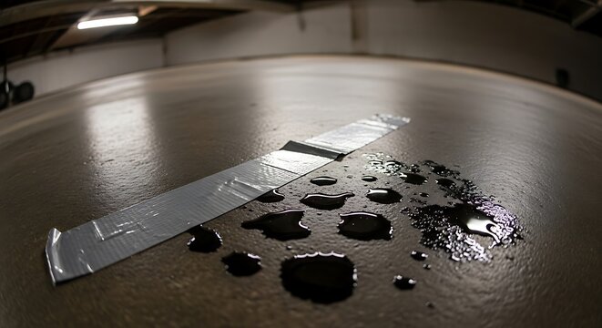 A pixelated image of a metal plate with holes