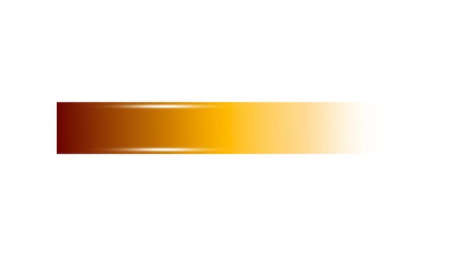 Glossy, orange, and, yellow, gradient, lower, third, animation, on, white, background, perfect, for, professional, video, title, reveals, and, modern, UI, design, elements.
