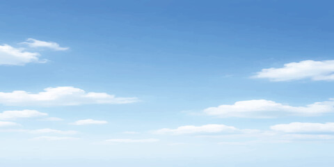 Obraz premium blue sky with clouds