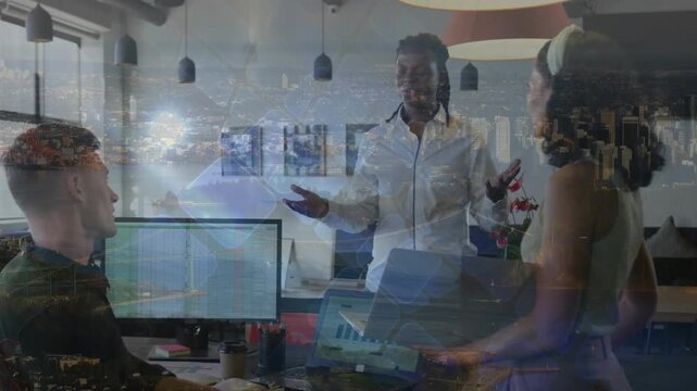 Composition of dna strand of human brain and medical data processing over caucasian team