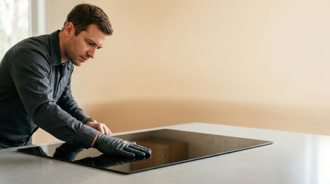 Portrait Orientation Appliance Installer Testing Induction