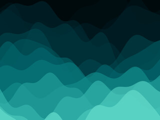 Fototapeta premium Premium Satin Wave Texture Elegant Gradient Design Background