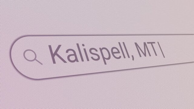 Search Bar Kalispell MT 
Close Up Single Line Typing Text Box Layout Web Database Browser Engine Concept