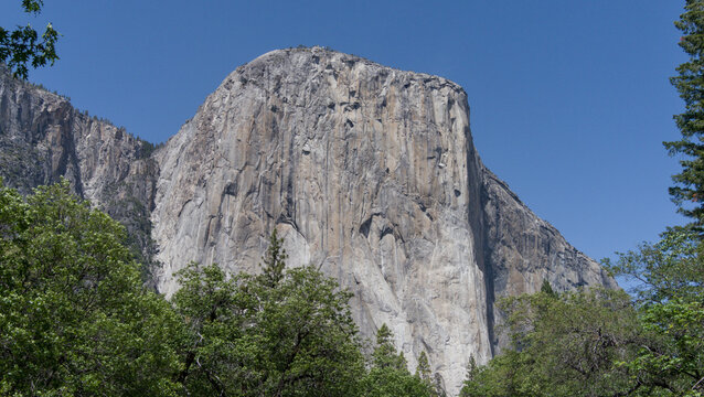 El Capitan Vertical Granite Face