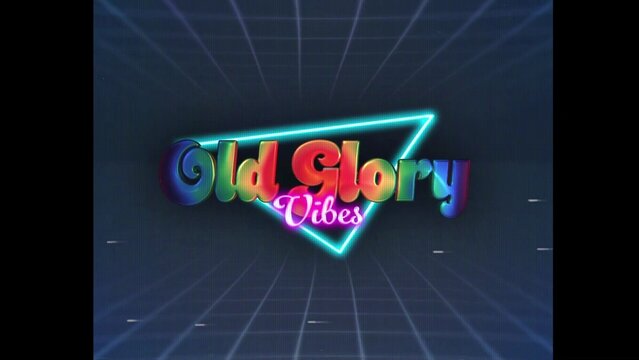 80s Retro Synthwave Neon Text Opener Intro 01 | Cyberpunk VHS Glitch Title Animation & Effects