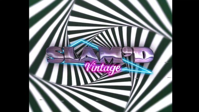 80s Retro Synthwave Neon Text Opener Intro 30 | Cyberpunk VHS Glitch Title Animation & Effects