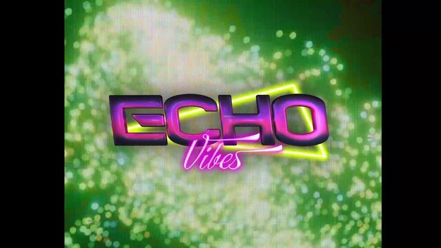 80s Retro Synthwave Neon Text Opener Intro 39 | Cyberpunk VHS Glitch Title Animation & Effects