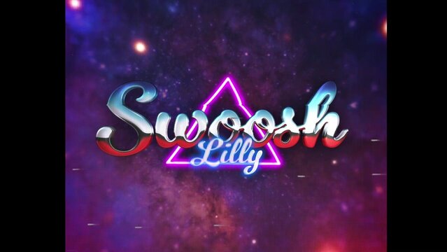 80s Retro Synthwave Neon Text Opener Intro 52 | Cyberpunk VHS Glitch Title Animation & Effects