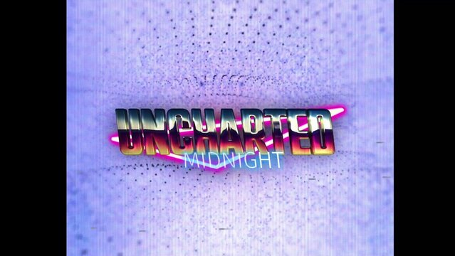 80s Retro Synthwave Neon Text Opener Intro 64 | Cyberpunk VHS Glitch Title Animation & Effects